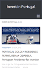 Mobile Screenshot of investinportugal.info