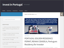 Tablet Screenshot of investinportugal.info